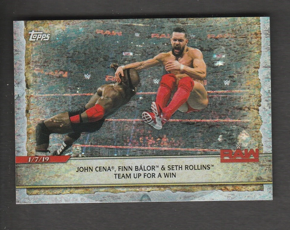 JOHN CENA #34 2020 WRESTLEMANIA FOIL CARD NICE!**** Foto 1 de 1