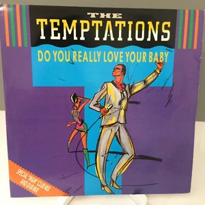 The Temptations -  Do You Really Love Your Baby 1985 UK Vinyl 12"   Mint  UNPLYD - Picture 1 of 4