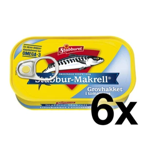 Stabbur-Makrell Filet grob gehackte Tomatensauce - 110g - 6 Stück - Bild 1 von 2