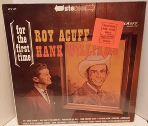 ROY ACUFF SiNGS HANK WiLLiAMS BRAND NEW SEALED NOS ViNYL LP RECORD ALBUM HiCKORY - Picture 1 of 2