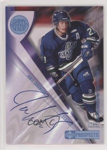 2001 CHL Prospects Game Used Edition Signatures of Tradition Jamie Lundmark Auto