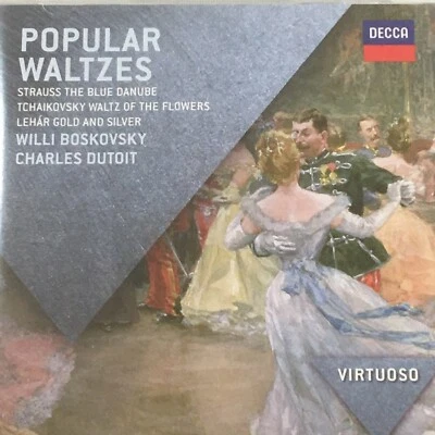 Popular Waltzes (CD, 2012) Virtuoso Decca Willi Boskovsky Charles Dutoit - Image 1 of 4