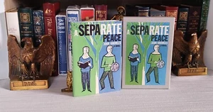 A SEPARATE PEACE A NOVEL BY JOHN KNOWLES THE FIRST EDITION LIBRARY VG/LN - Picture 1 of 16