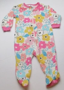 Infant Baby Girls 0-3 Months Gerber Flower Outfit - Picture 1 of 2