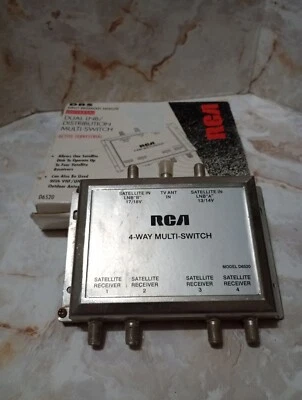 RCA Dual LNB/Distribution Multi-Switch Universal up to 4 Receivers NEW VHD6520 - Image 1 of 4