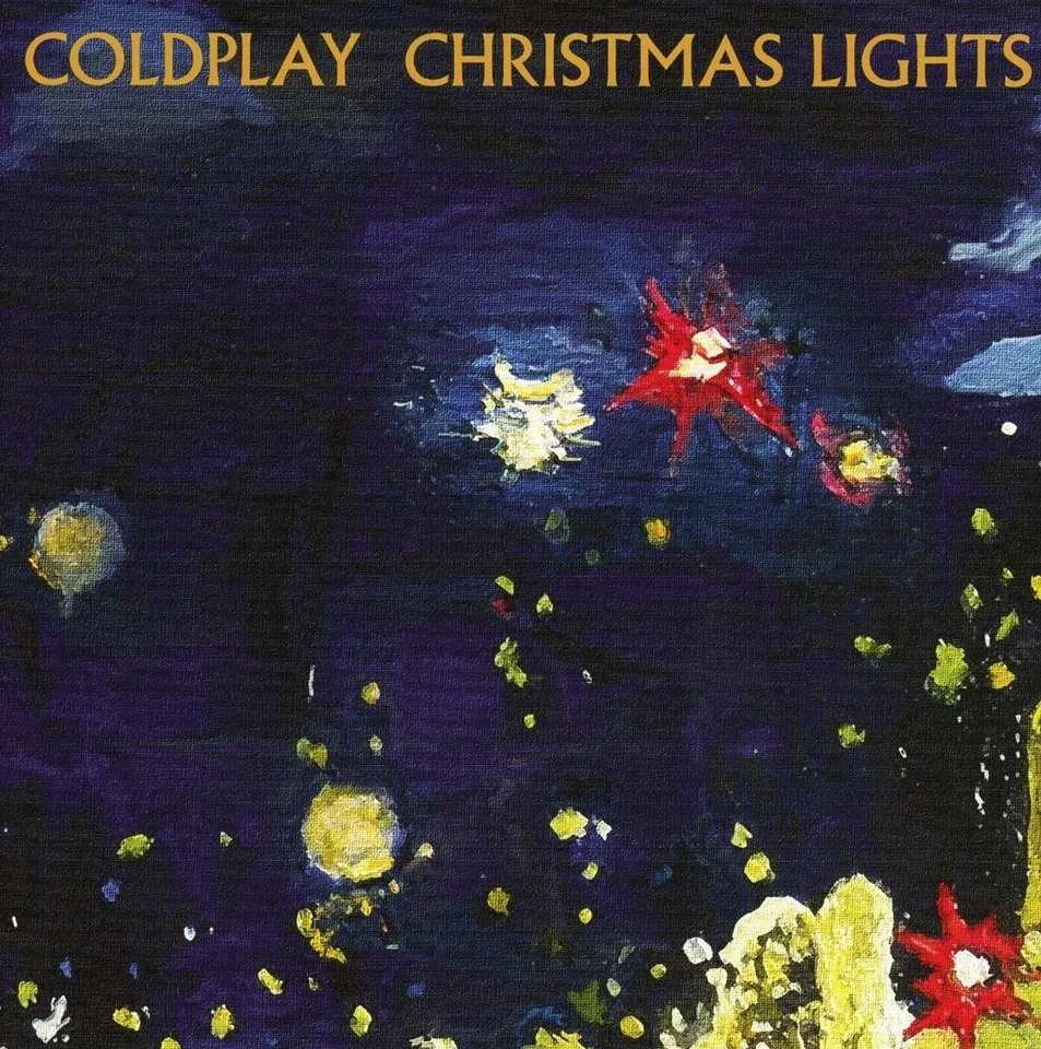 COLDPLAY Christmas Lights - 7" / Black Recycled Vinyl - Limited Edition (2021) - Bild 1 von 1