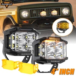AUXBEAM 4" Tirador Lateral LED Luz de Trabajo DRL Vainas Lámpara Antiniebla para Dodge Charger 06-09 - Imagen 1 de 12