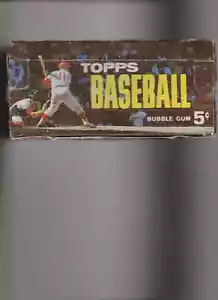1963 TOPPS BASEBALL SCATOLA VUOTA -- MUSICAL SUL RETRO - Foto 1 di 4