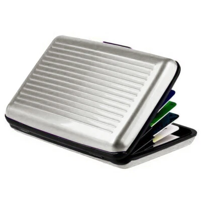 RFID Blocking Credit Card Holder Slim Small Card Protector Business Card Wallets - Image 1 of 4