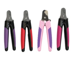 Profi hochwertiger Hund Nagelknipser Pflege Soft Grip Griff lustige Farbe wählbar - Bild 1 von 9