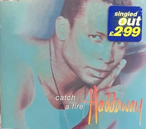 HADDAWAY - Catch a Fire (CD Single, 1995) Eurodance, Electronic, FREEPOST - Picture 1 of 3