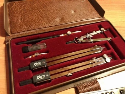 Kern Swiss Compass Drafting Set Vintage Precision Drawing Tool - Image 1 of 4