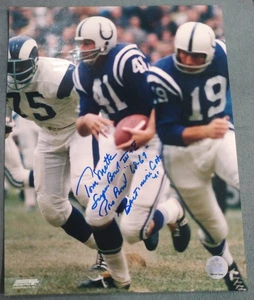 Tom Matte handsigniertes 11x14 signed Photo Baltimore Colts - Bild 1 von 9