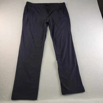 Eddie Bauer Straight Leg Outdoor Pull On Hiking Pants Gray Women's Size 12 - Image 1 of 4