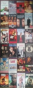 24 Nicolas Cage VHS Tape Lot Valley Girl Moonstruck Lord Of War Time To Kill - Picture 1 of 2