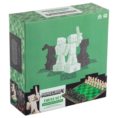 Minecraft Chess Set For Collectors By The Noble Collection