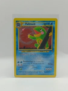Politoed 08/75 Neon Discovery Holo Near Mint Vintage Karte - Picture 1 of 2