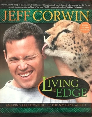JEFF CORWIN: LIVING ON THE EDGE 2003 BOOK (NEW) AUTOGRAPHED/SIGNED - Image 1 of 3