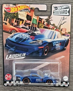 Hot Wheels 2020 Boulevard SPEED SOCIETY CORVETTE Z06 DRAG RACER REAL RIDERS #26 - Picture 1 of 2