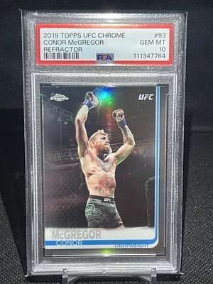 2019 Topps Chrome UFC - Conor McGregor #93 Refractor - Image 1 of 2