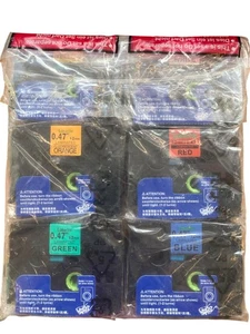 Labellife 6-Pack Label Tape 0.47" x 12mm Laminated Yellow/Green/White/Orange/Red - Picture 1 of 8