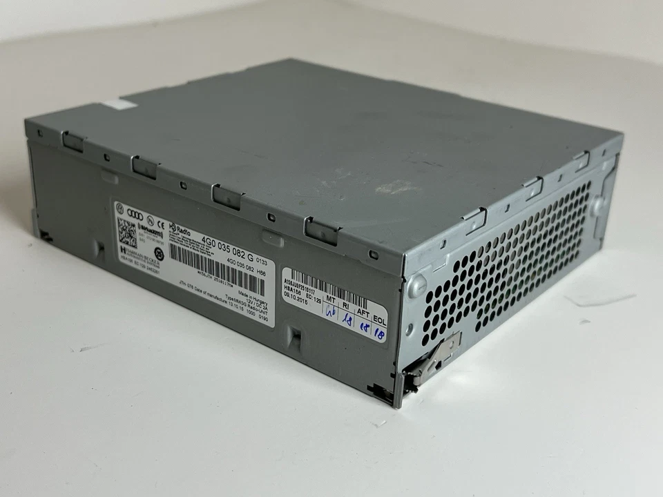 Audi A4 2016 maletero audio estéreo sintonizador receptor módulo de control 4G0035082G OEM Foto 1 de 4