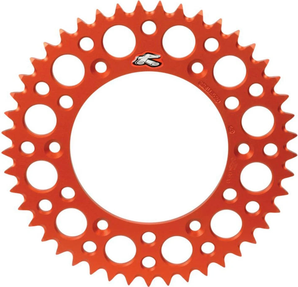 Renthal Сверхлегкая Задняя Звездочка-KTM-SX 65-2025-47t-Оранжевая - Мотокросс Грязный Велосипед - Изображение 1 из 1