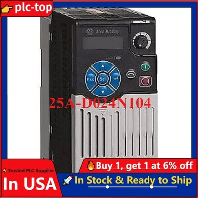NEW 25A-D024N104 /B PowerFlex 523 AC Drive 11kW 15Hp Allen Bradley ! AB - Image 1 of 4