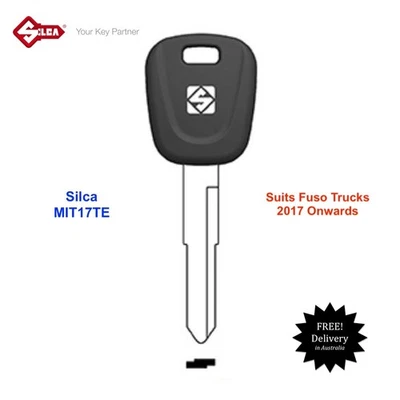 Mitsubishi MIT17TE Transponder Car Key Shell Key Blank-Fuso Truck  2017 Onwards - Image 1 of 3