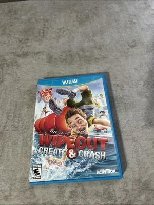 Wipeout: Create & Crash (Nintendo Wii U, 2013) In Case Pristine Mint Condition - Image 1 of 4