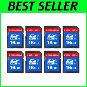 High-Speed 16GB SD Card Pack - 8 Class 10 MLC Memory Cards for Devices - Picture 1 of 9
