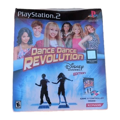 Dance Dance Revolution Disney Channel Edition Bundle Sony Playstation PS2 SEALED - Image 1 of 4
