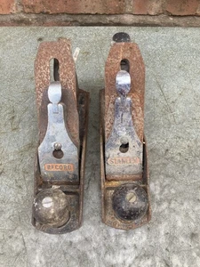 Pair Of Stanley No4 Planes For Restoration - Picture 1 of 4