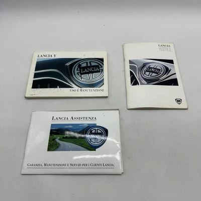 LIBRETTO USO E MANUTENZIONE LANCIA YPSILON 1.2 8V LS 1999 ITALIANO ORIGINALE 420 - Immagine 1 di 4