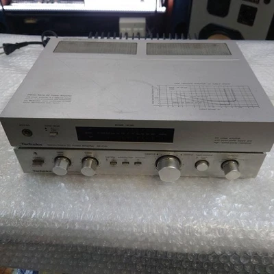 Technics SU-C01 Silver Preamplifier Vintage From Japan Used - Image 1 of 4