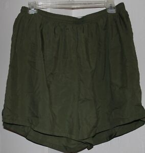 USMC PT Shorts Green Size XL