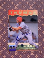 Brian Thomas /6000 1995 Signature Rookies Preview Auto #34 Autograph Auto