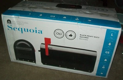 Architectural Mailboxes Sequoia LARGE Steel HEAVY DUTY Post Mount Mailbox NEW - Image 1 of 2