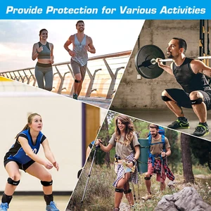 2 Pack Knee Pain Relief & Patella Stabilizer Knee Strap Brace Support for Hik... - Picture 1 of 12