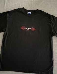 adidas Wisconsin Badgers Men’s Large T Shirt Black new - Picture 1 of 6