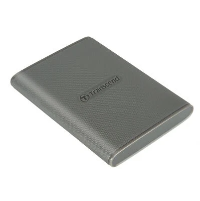 4TB Transcend ESD360C Portable SSD USB Type-A/Type-C Gray - Image 1 of 4