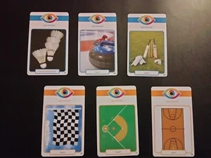 Eye Know LOT (6) Sports🥌 TRIVIA IMAGE oddball iconic cards Free Ship - Picture 1 of 3