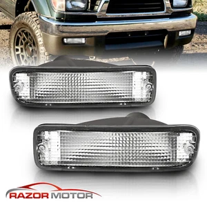 Luces de señal de parachoques cromadas para camioneta Toyota Tacoma DLX/SR5 95-97 2 PUERTAS/4 PUERTAS - Imagen 1 de 7