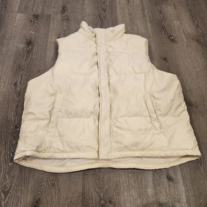 Gilet imbottito Lauren Ralph Lauren donna taglia 2XL avorio 80 piumino 20 imbottitura piuma - Foto 1 di 17