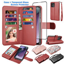 For Motorola Moto G Stylus 2023 / G 5G Case Wallet Leather Card Slot Phone Cover