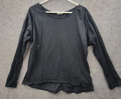 Pronto Moda Dolce Vita Di Xiao Lian Yan Womens Black Top Multiple Button Accents - Image 1 of 4