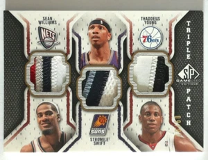 2009-10 UD SP Juego Usado Sean Williams S S Swift T Young Triple Parche/60 - Imagen 1 de 4