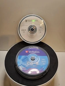 Verbatim CD-R 700MB 52x Speed 80min Recordable CD-R Disc Spindle Pack 33 - Afbeelding 1 van 3