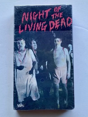 Night of the Living Dead (VHS, 1968) Brand New Sealed Rare 1984 Video Release - Image 1 of 3