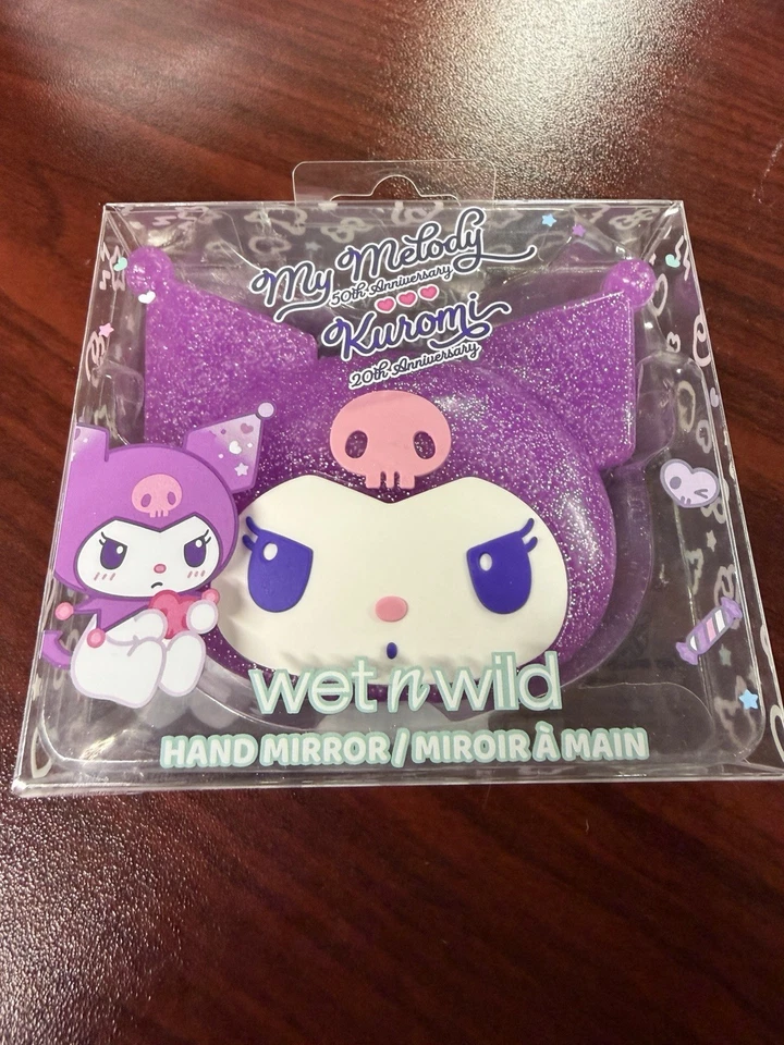 Espejo de mano M Wet n Wild x Sanrio Kuromi - Edición limitada - Nuevo/sellado Foto 1 de 1